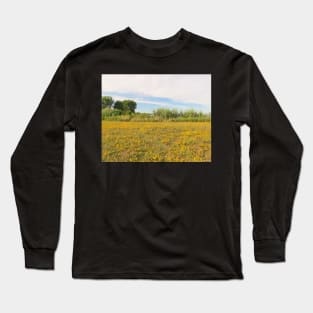 Yellow Grassland-No.1 Long Sleeve T-Shirt